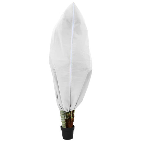 vidaXL Vorstbescherming Plantenfleece Covers 5 pcs Wit 1,8 x 1,2 m afbeelding3 - 1