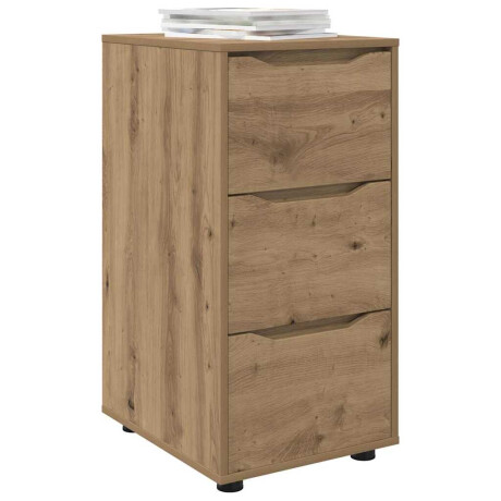 vidaXL Opbergkast Artisan Eiken 40 x 48 x 81 cm Bewerkt hout afbeelding3 - 1