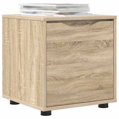 vidaXL Badkamer Kast Sonoma Eiken 40,5 x 40 x 44 cm Bewerkt hout afbeelding3 - 1
