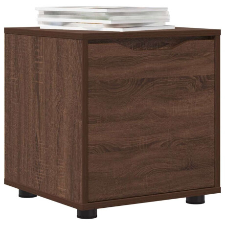 vidaXL Badkamer Kast Bruin Eiken 40,5 x 40 x 44 cm Bewerkt hout afbeelding3 - 1