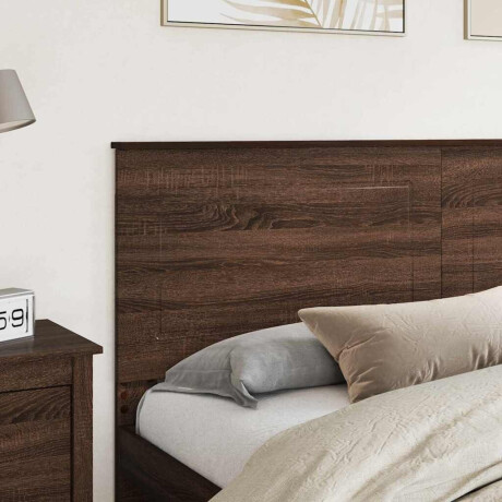 vidaXL Hoofdbord Bruine eik 100 cm Geconstrueerd hout afbeelding3 - 1