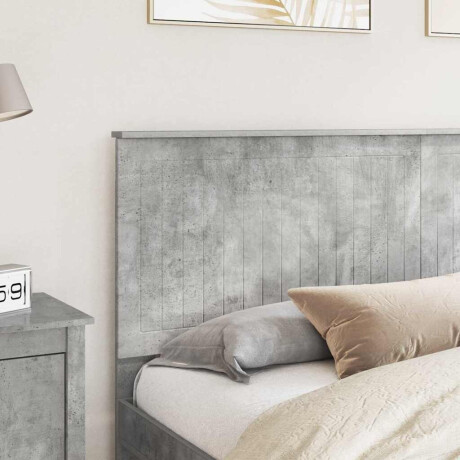 vidaXL Hoofdbord met hoofdeinde Beton Grijs 180 cm Bewerkt hout afbeelding3 - 1