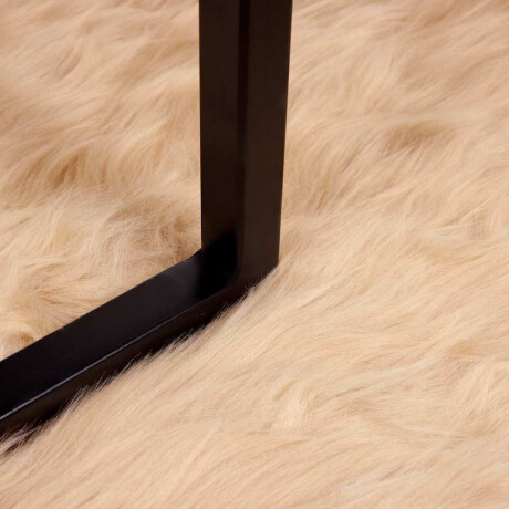 vidaXL Tapijt van imitatie TAFALLA Beige 60 x 110 cm Polyester afbeelding3 - 1