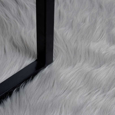 vidaXL Tapijt van imitatie TAFALLA Grijs 160 x 230 cm Polyester afbeelding3 - 1