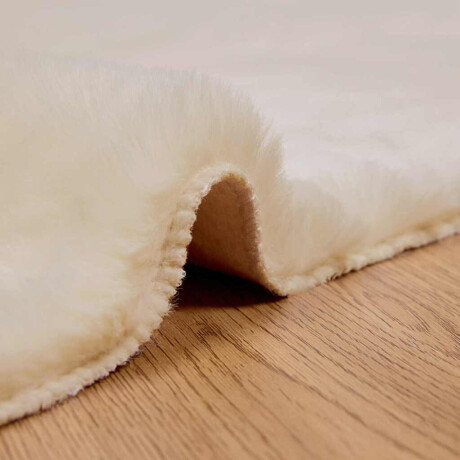 vidaXL Antislip vloerkleed van imitatie konijnenbont OLITE Polyester afbeelding3 - 1