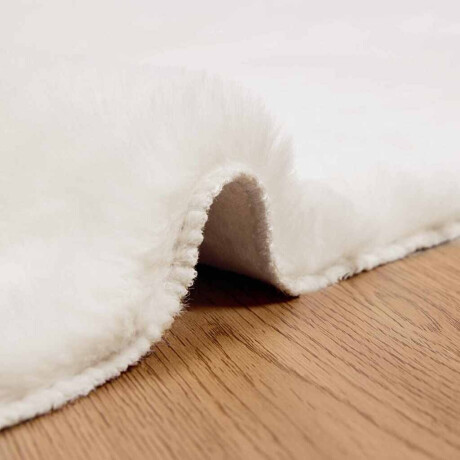 vidaXL Antislip vloerkleed van imitatie konijnenbont OLITE Polyester afbeelding3 - 1