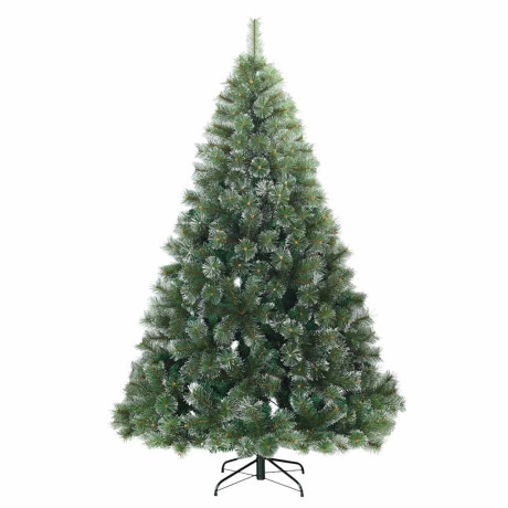 vidaXL Moderne Kunststof Scharnierende Kerstboom Sneeuw Bedekt Wit afbeelding3 - 1