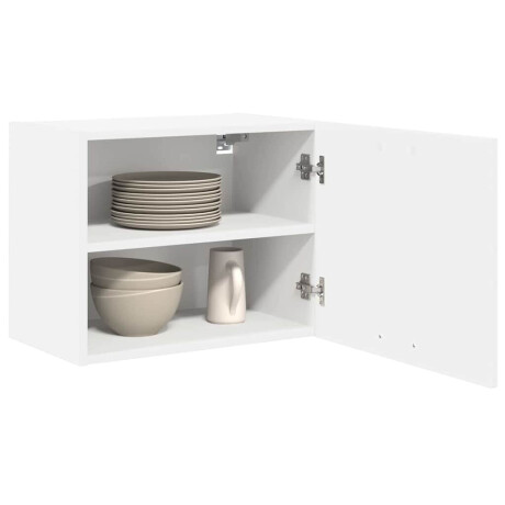 vidaXL Hangkast met plank Riga Wit 50 x 31 x 40 cm Bewerkt hout afbeelding3 - 1