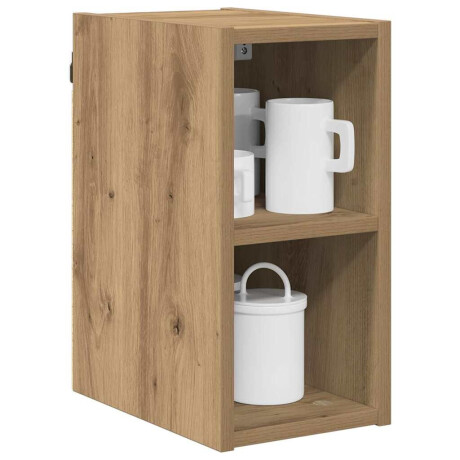 vidaXL Hangkast Artisan Eiken 20 x 29,5 x 40 cm Bewerkt hout afbeelding3 - 1