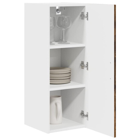 vidaXL Vaatwasserpaneel Kalmar 2 pcs Gerookt eiken 30 x 31 x 80 cm afbeelding3 - 1