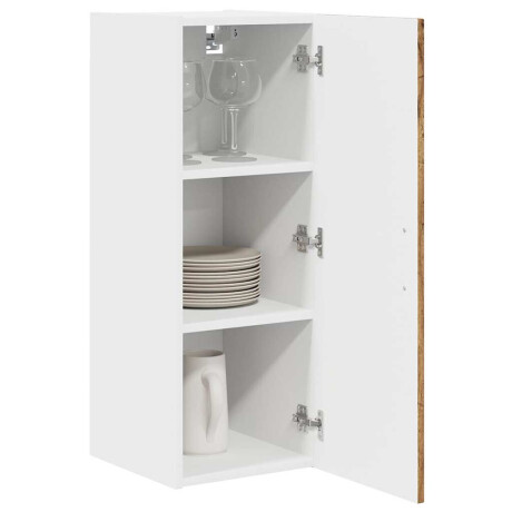 vidaXL Vaatwasserpaneel Kalmar Oudhout 30 x 31 x 80 cm Bewerkt hout afbeelding3 - 1