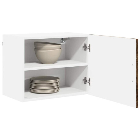 vidaXL Vaatwasserpaneel met plank 2 pcs Gerookt eiken 50 x 31 x 40 cm afbeelding3 - 1
