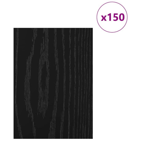 vidaXL Decorpanelen 150 pcs Zwart eiken 21 x 30 x 0.3 cm Bewerkt hout afbeelding3 - 1