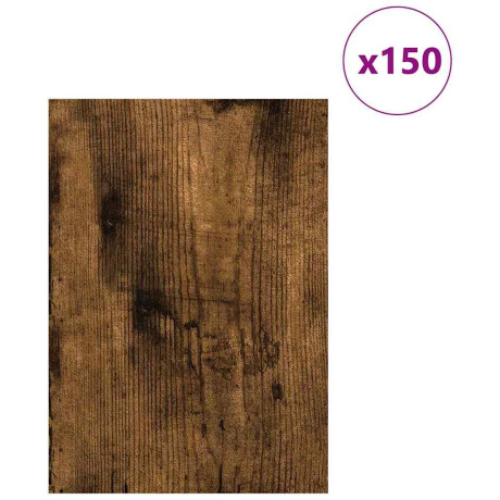 vidaXL Decorpanelen 150 pcs Gerookt eiken 21 x 30 x 0.3 cm afbeelding3 - 1