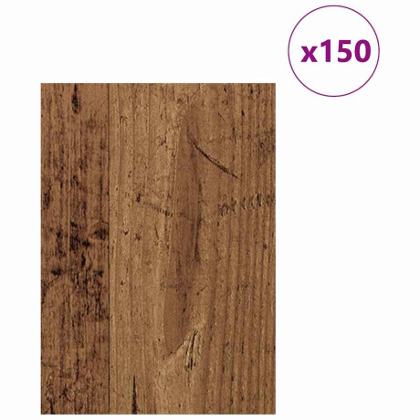 vidaXL Decorpanelen 150 pcs Oudhout 21 x 30 x 0,27 cm Bewerkt hout afbeelding3 - 1