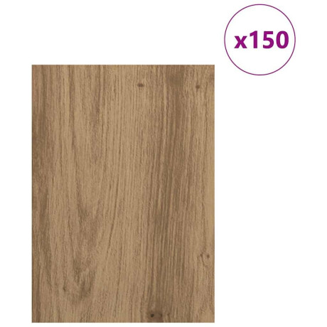 vidaXL Decorpanelen 150 pcs artisanaal eikenkleurig 21 x 30 x 0.3 cm afbeelding3 - 1