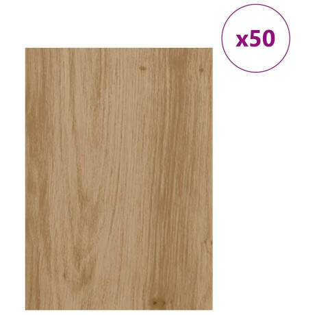 vidaXL Decorpanelen 50 pcs artisanaal eikenkleurig 30 x 42 x 0.3 cm afbeelding3 - 1