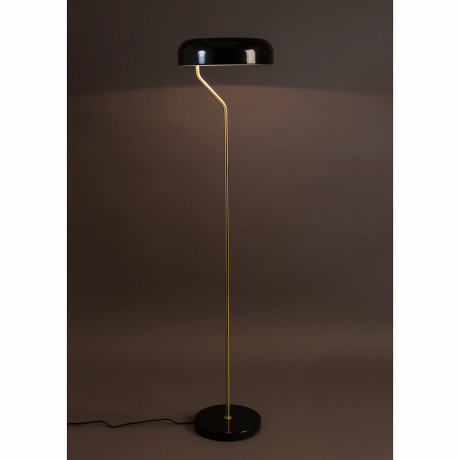 Zuiver Dutchbone Eclipse Vloerlamp/ Staande lamp Zwart Eclipse Vloerlamp/ Staande lamp Zwart afbeelding3 - 1