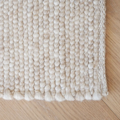 Auckland wollen vloerkleed beige - 400 x 300 cm afbeelding3 - 1