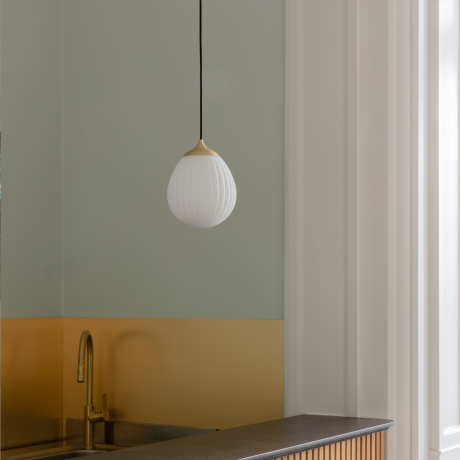 Around the world lampenkap mini  - brushed Brass afbeelding3 - 1