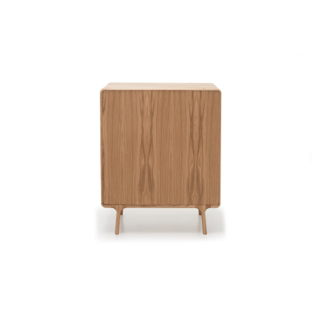 Fawn cabinet houten opbergkast naturel - 90 x 110 cm afbeelding3 - 1