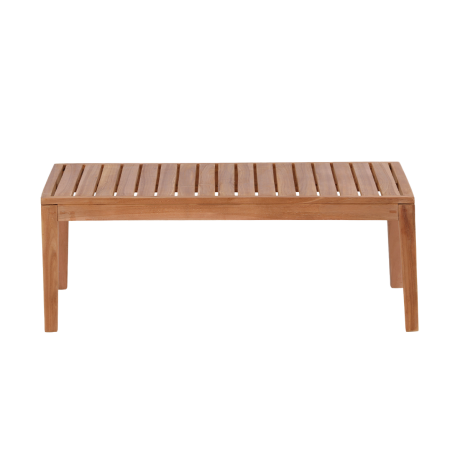 Griffin teakhouten tuin salontafel - 110 x 40 cm afbeelding3 - 1