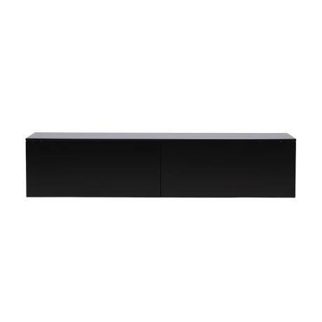 Leona houten dressoir zwart - 160 x 35 cm afbeelding3 - 1