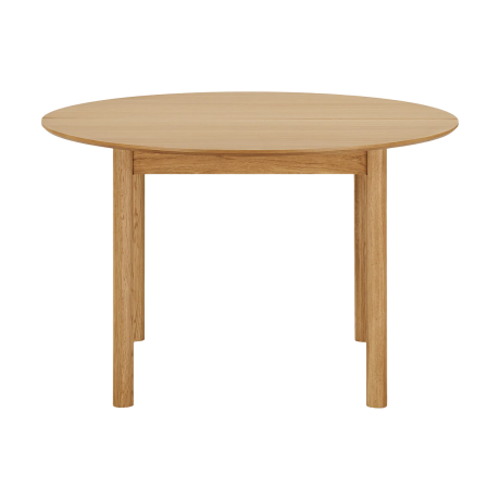 Loet uitschuifbare houten eettafel naturel - 120 - 220 x 75 cm afbeelding3 - 1