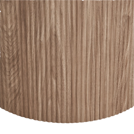Ronda houten eettafel met keramiek blad bruin - Ø 120 x 75 cm afbeelding3 - 1