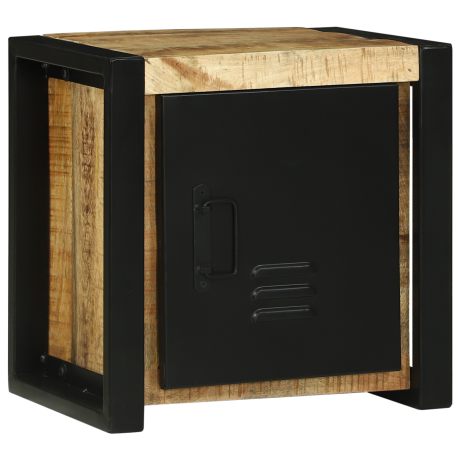 vidaXL Badkamerkast met plank Bruin 40 x 30 x 40 cm Massief Mango Hout afbeelding3 - 1