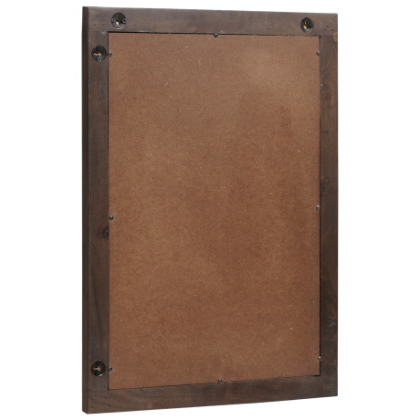 vidaXL Badkamerspiegel 50x70x3 cm Massief Mangohout afbeelding3 - 1