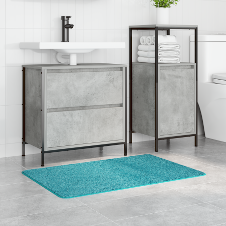 vidaXL Badmat rechthoekig anti-slip 60x90 cm polypropeen oranje afbeelding3 - 1