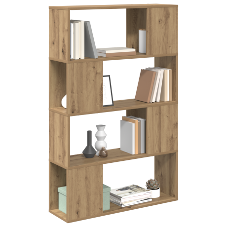 vidaXL Tv-meubelset Wandgemonteerd Bruin 80 x 24 x 125 cm Bewerkt hout afbeelding3 - 1