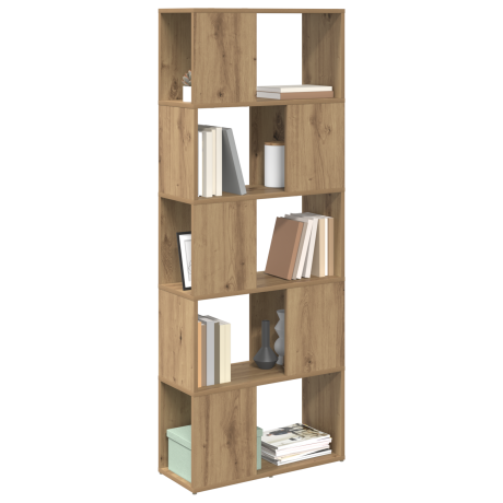 vidaXL Tv-meubelset Wandgemonteerd Bruin 60 x 24 x 156 cm Bewerkt hout afbeelding3 - 1