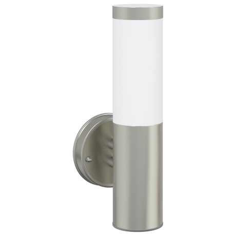 vidaXL Buiten Wandlamp 2 stuks Zilver RVS IP44 afbeelding3 - 1