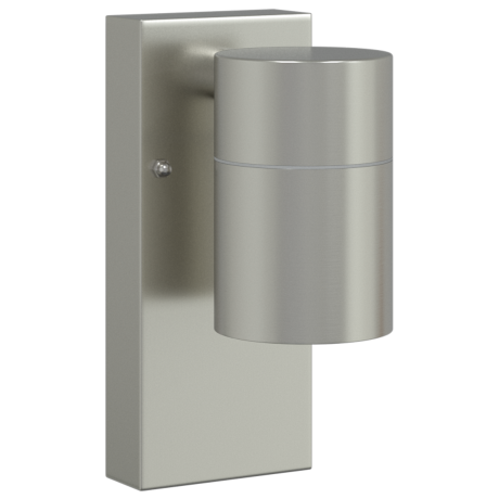 vidaXL Buiten Wandlampen 2 stuks Zilver RVS IP44 afbeelding3 - 1