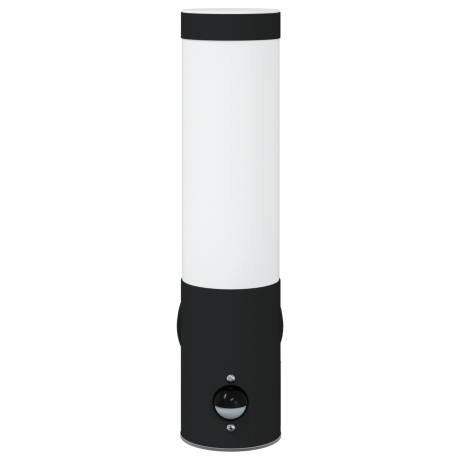 vidaXL Buitenwandlamp met Sensor - Zwart RVS - IP44 afbeelding3 - 1