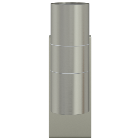 vidaXL Buitenwandlamp Zilver RVS IP44 afbeelding3 - 1