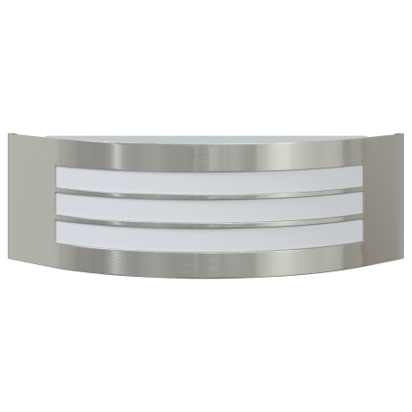vidaXL Buitenwandlamp Zilver RVS IP44 afbeelding3 - 1