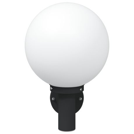 vidaXL Buitenwandlamp Zwart RVS IP44 afbeelding3 - 1
