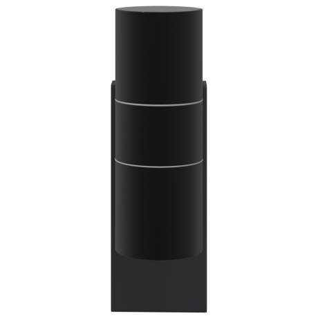 vidaXL Buitenwandlamp Zwart RVS IP44 afbeelding3 - 1
