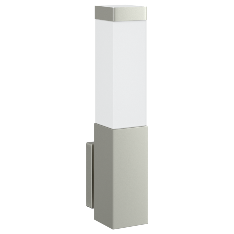 vidaXL Buitenwandlampen 2 stuks Zilver RVS IP44 afbeelding3 - 1