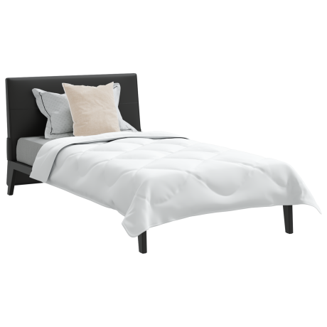 vidaXL Het Duvet voor Elk Seizoen met kussen 2 pcs Wit Microvezel afbeelding3 - 1