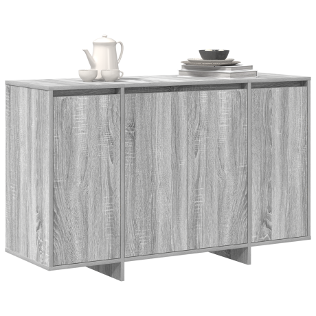 vidaXL Dressoir Grijs sonoma 120 x 41 x 75 cm Bewerkt hout afbeelding3 - 1