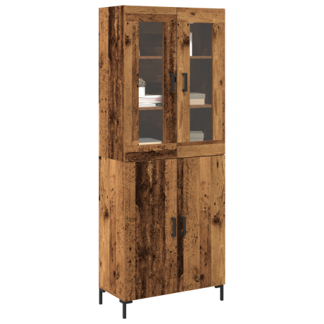 vidaXL Dressoir met Wandkast Oud Hout Engineered Wood afbeelding3 - 1