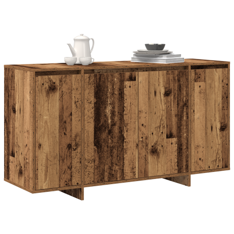 vidaXL Dressoir Oudhout 135 x 41 x 75 cm Bewerkt hout afbeelding3 - 1