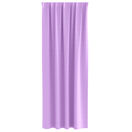 vidaXL Gordijnen met gordijnen 2 pcs Paars 225 x 140 cm Polyester afbeelding3 - 1