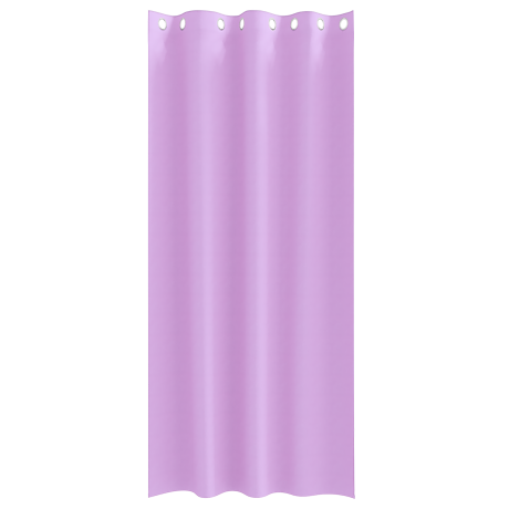 vidaXL Gordijnen met gordijnen 2 pcs Paars 245 x 140 cm Polyester afbeelding3 - 1