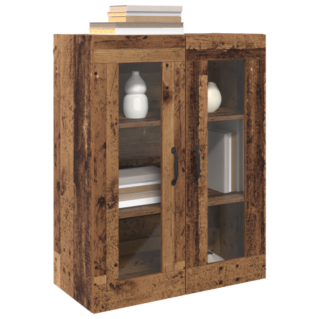 vidaXL Opbergkast Wandgemonteerd Oudhout 69,5 x 34 x 90 cm afbeelding3 - 1