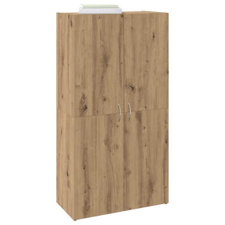 vidaXL Kantoor kast met plank artisanaal eikenkleurig 60 x 32 x 115 cm afbeelding3 - 1